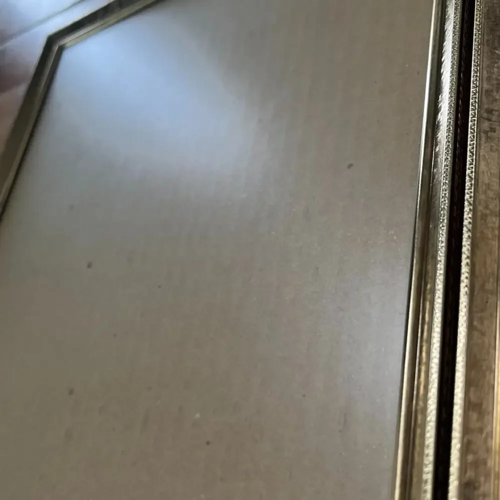 Vintage Hinged Double Picture Frame 7.25
